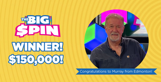 2-Big Spin Winner- Murray