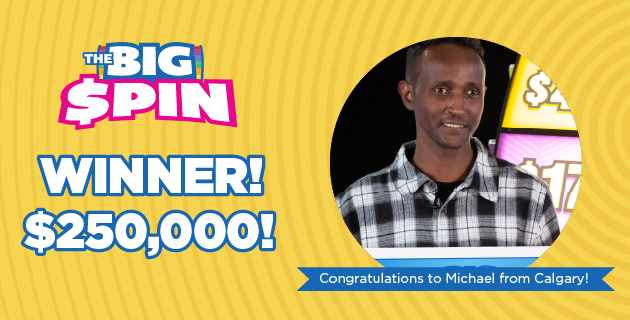 2 - Big Spin Winner - Michael