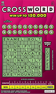 $3 Crossword — $50,000 Top Prize