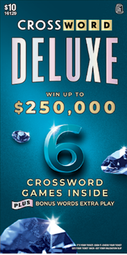 $10 Crossword Deluxe — $250,000 Top Prize