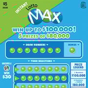 $5 Instant LottoMax - 26326