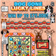 $4 Dog Gone Lucky Lines - 13146