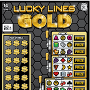$4 Lucky Lines Gold - 13145