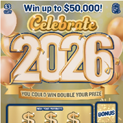 $3 Celebrate 2026 - 15377