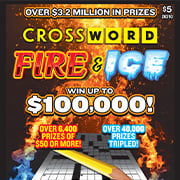 $5 Crossword Fire & Ice - 26310
