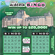 $2 Only In Alberta Bingo - 22068