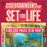 $5 Set For Life - 26313