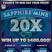 $20 Sapphire Mine 20X - 31067  