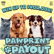 $20 Pawprint Payout - 31070